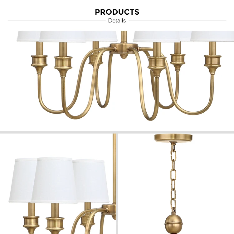 brass modern lighting chandelier