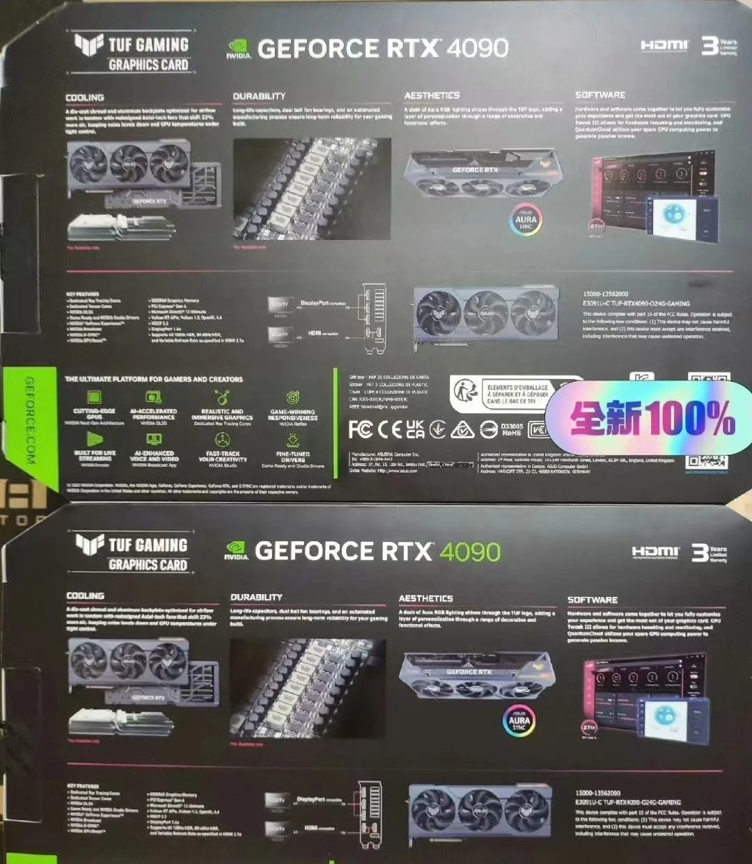 New Rtx4090 Gpu Rtx 4090 Gaming X Slim Nv Popular Brand New Stock Rtx ...