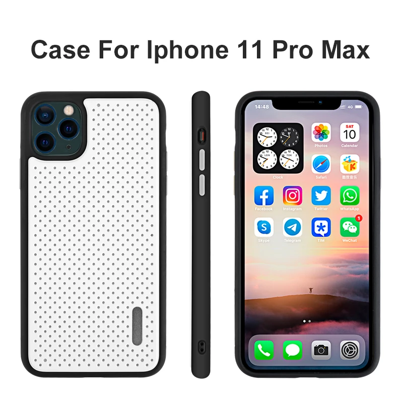 Newly designed Custom Wholesale Soft Shockproof Thin Anti-knock Color Premium Silicon Tpu+ PC Mobile Phone Case For Iphone 11