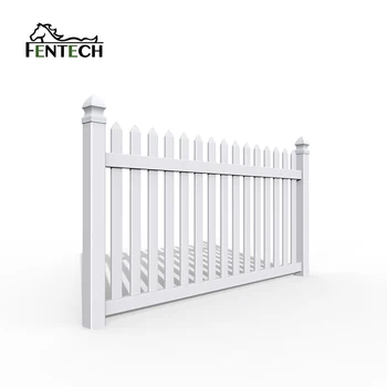 High Quality Cost Effective White Picket Fence Aluminium Insert