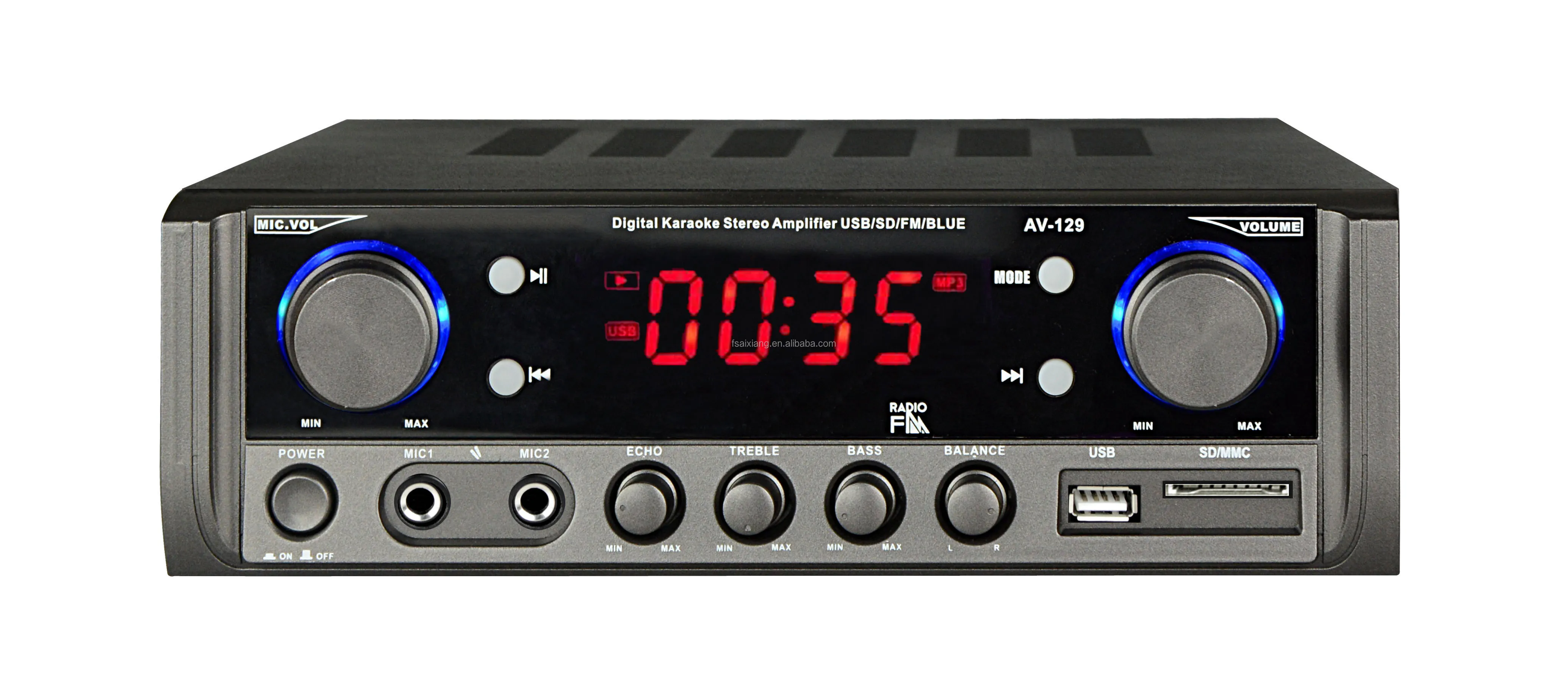 Mini Amplifier With Usb/sd/mmc Card Input/fm Tuner/bt Function Buy