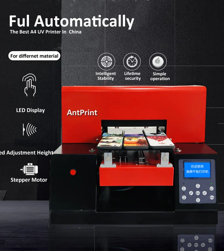 Multifunctional A4 Portable Direct Uv Printer For Printing On Plastic