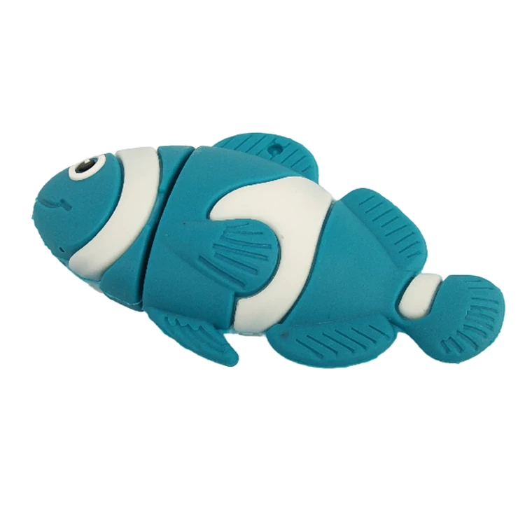 Cute Cartoon Animal Fish Usb Flash Drive 2GB 4GB 8GB 64GB 32GB 16GB Gift Pen Drive Memorias Pendrive Usb Stick - ANKUX.COM