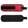 2019 Amazon Hot Sale Magnetic Wristbands for holding Screws Tools Nails Nuts with 15 Magnets