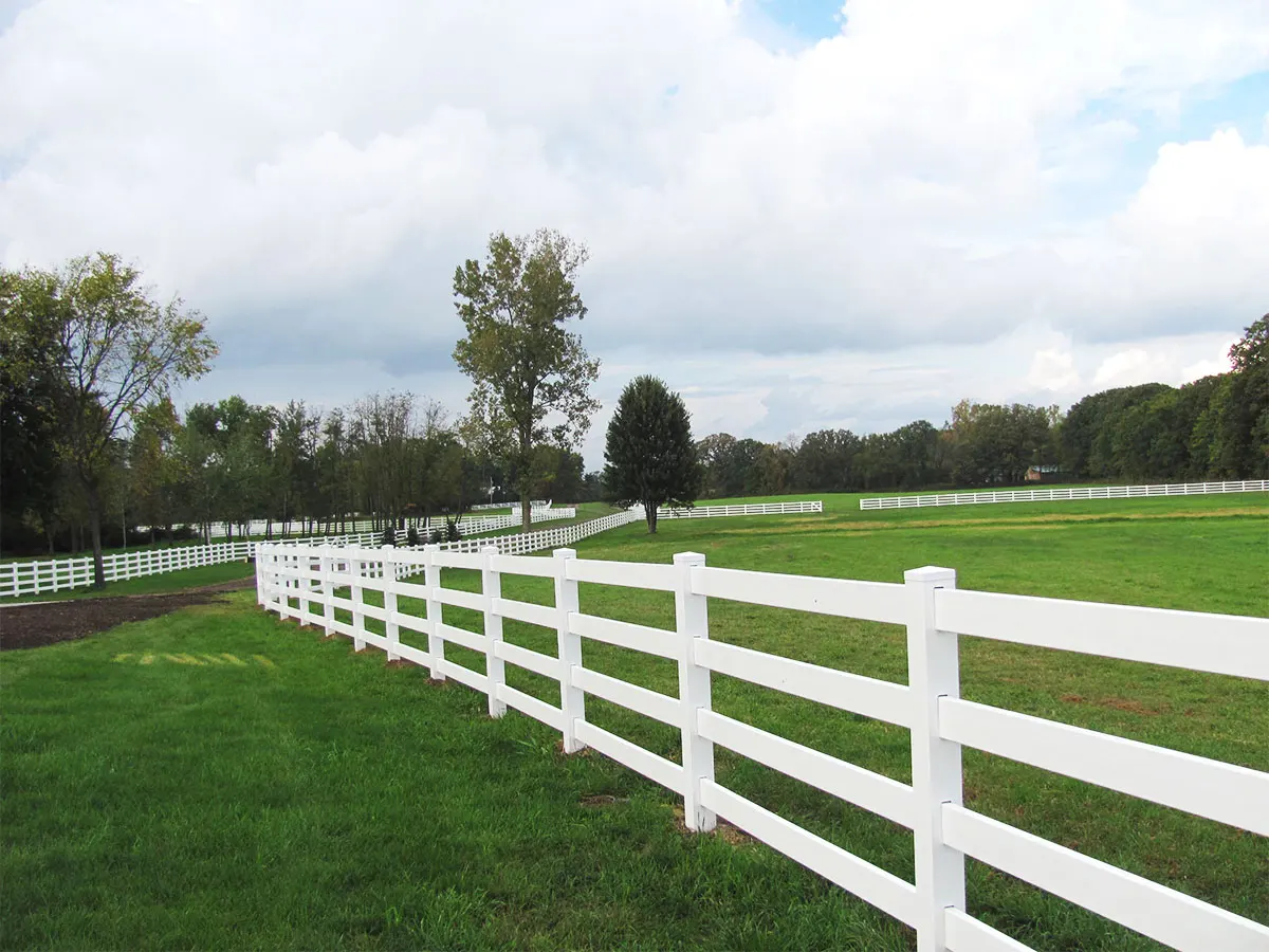 pvc 4轨马围栏/优质农场围栏 - buy 便宜的铝栅栏,便宜的铝栅栏,便宜