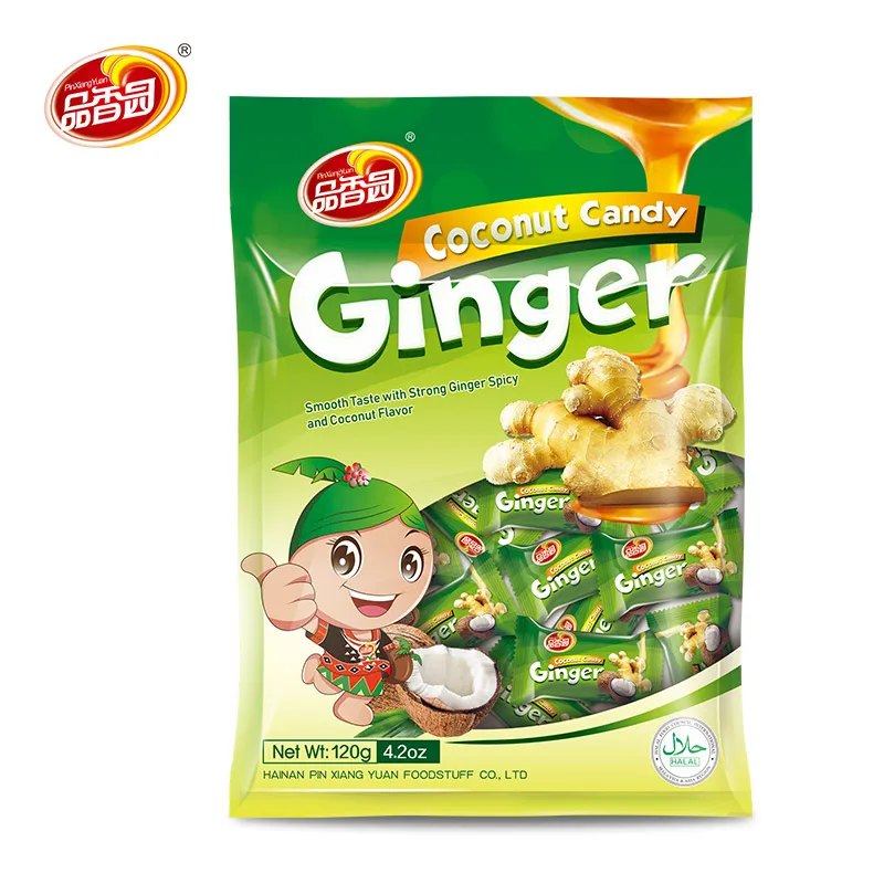 Bulk Coconut Uncrystallized Ginger Candy For Motion Sickness Buy