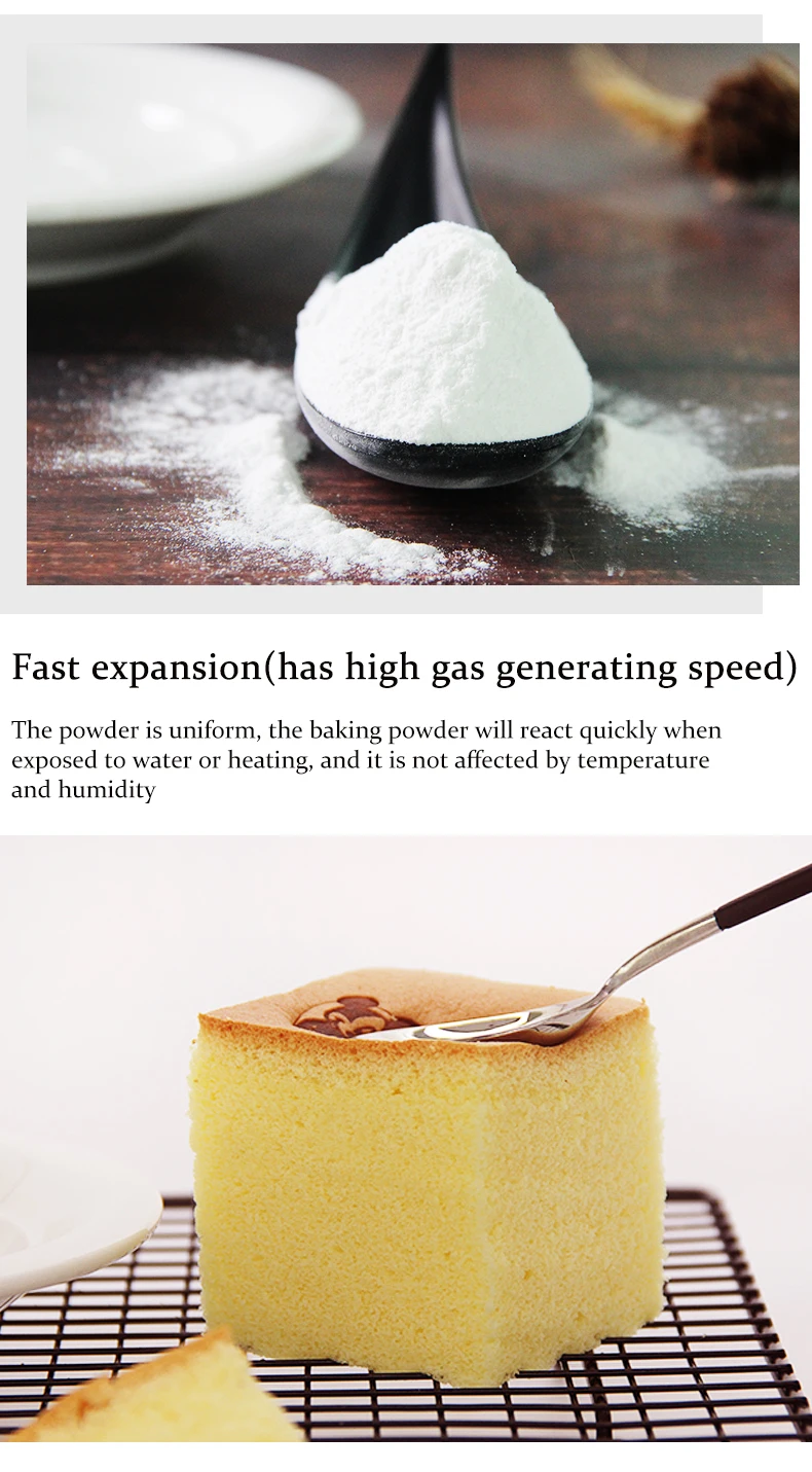 Baking Powder In Food Additive Food Grade Baking Material,Suitable For