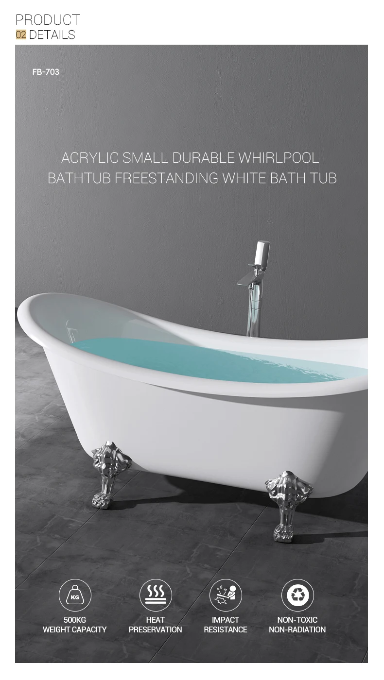 Portable Small Clawfoot Bathtub With Feet Australia Buy Bathtub With Feet,Small Clawfoot