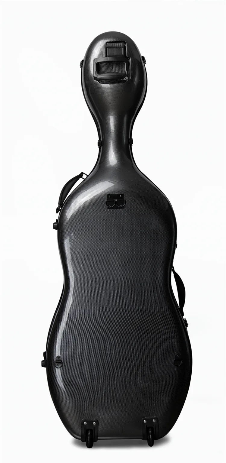 High Quality Carbon Fiber Cello Case 4/4 Cello Case Carbon Fiber Cello