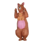 INM5455 Life Size Walking Inflatable Kangaroo Animal Costume Cosplay