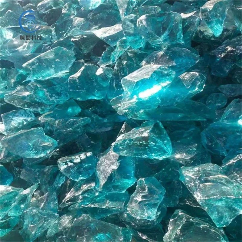 Gabion Glass Rock Crystal Rocks Glass For Landscaping Garden Glass ...