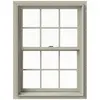 Good quality PVC frame laminated tempered glazing double hung window