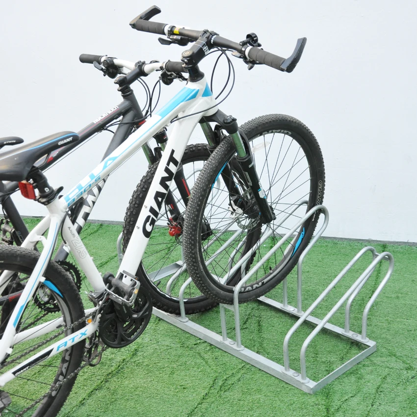 2020 high/low galvanized bicycle racks