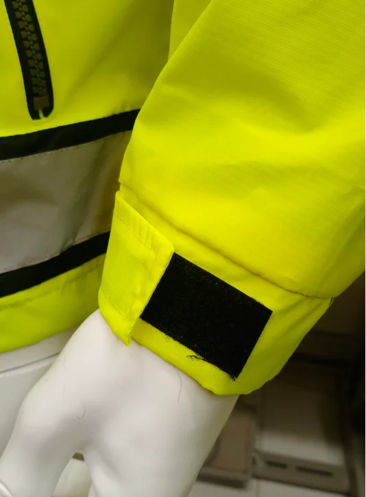 High Visibility Safety Fluorescent Yellow Reflective Jacket - Buy ...