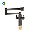 oil rubbed venetian bronze pull out Flexible Kitchen Faucet for Pot Filler