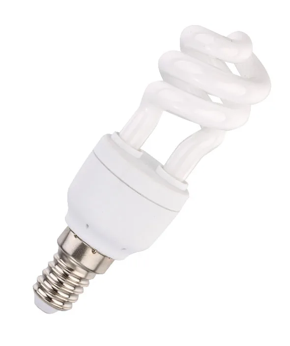Mini spiral T2 11w e14 cfl energy saving lamps