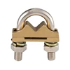 Copper grounding clamp high quality earth u clamp