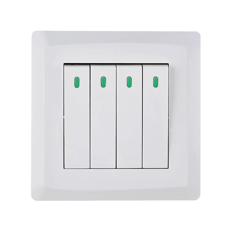 Factory Custom Popular Product Household Modern UK Standard Plug Living Room Indoor Wall TV Satellite Socket and Switch