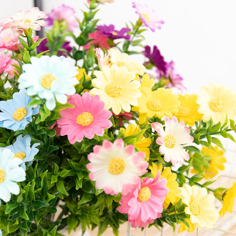 Hot Sale Artificial Daisy Flower Bouquet For Home Decoration Real Touch