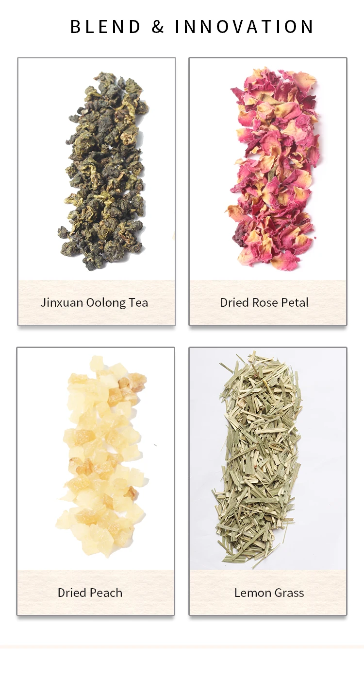 Best Tasting Unsweetened Decaf Caramel Almond Tea Vanilla Bean Raspberry Cinnamon Flavored Peach Oolong Tea - 4uTea | 4uTea.com