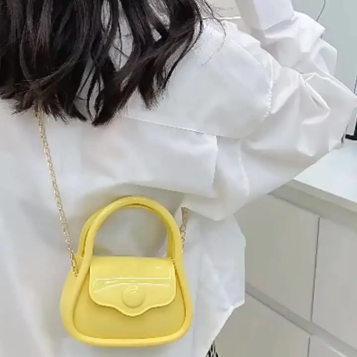 Trendy Mini Jelly Silicone Handbag Luxury Designer Clutch