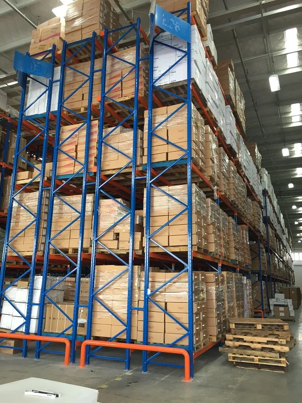 Powder Coating Q345B Heavy Duty Storage Racks Metal Tire Shelf