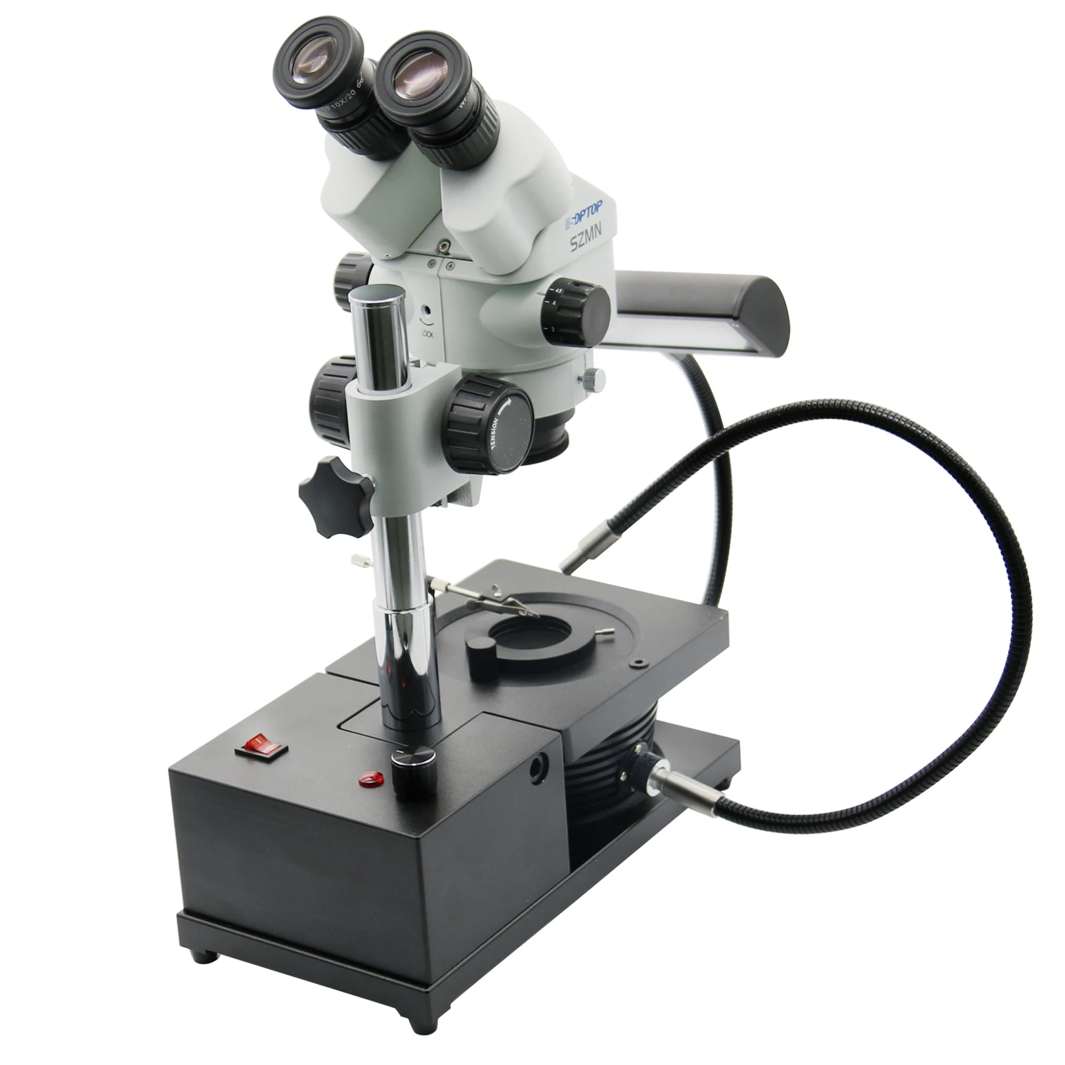 Fable Adjustable Binocular Jewelry Microscope,Gemology Professional