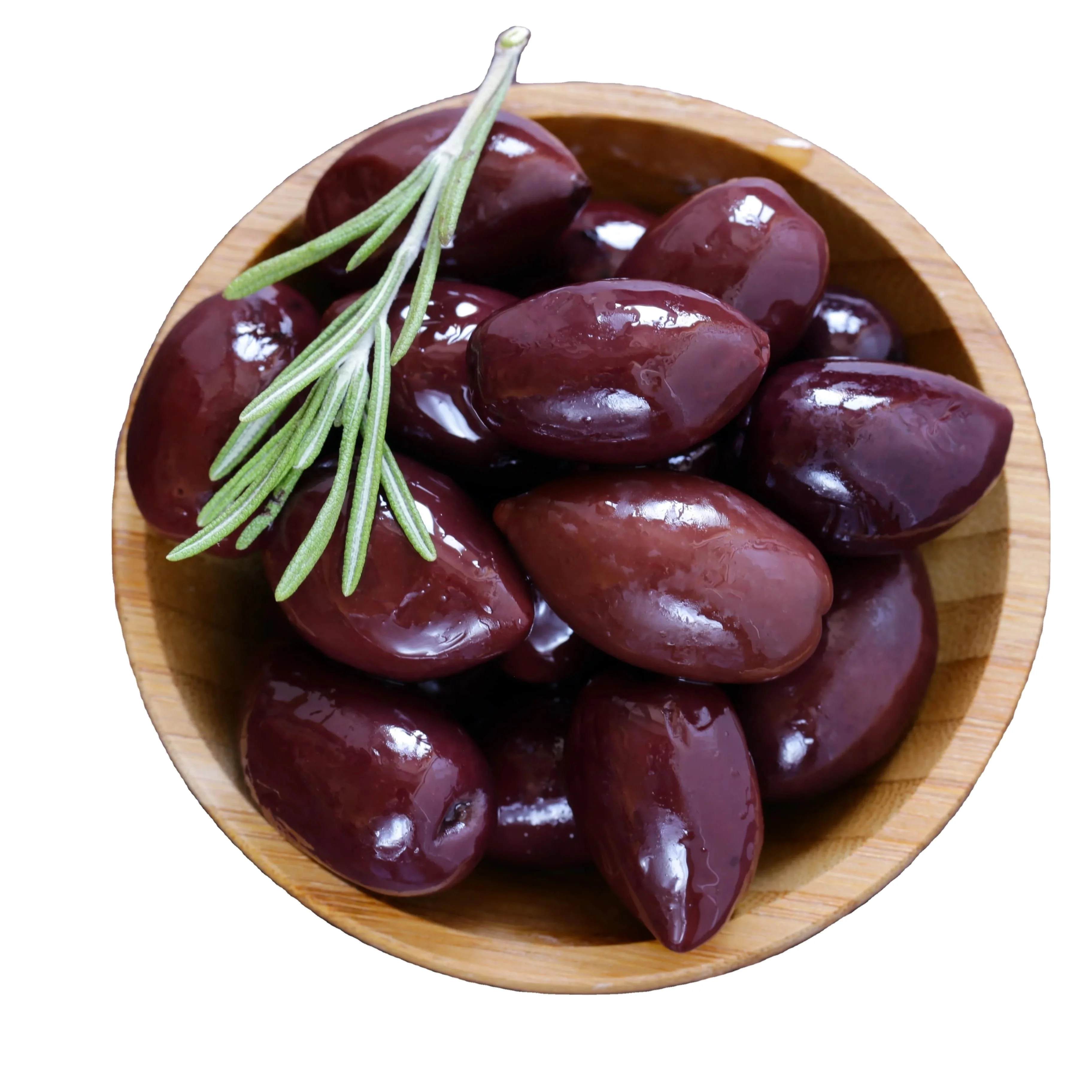 Pickled Kalamata Olives Preserved In Water And Salt And Vinegar All