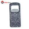 Hot selling customized souvenir mini engraveble pocket bottle opener