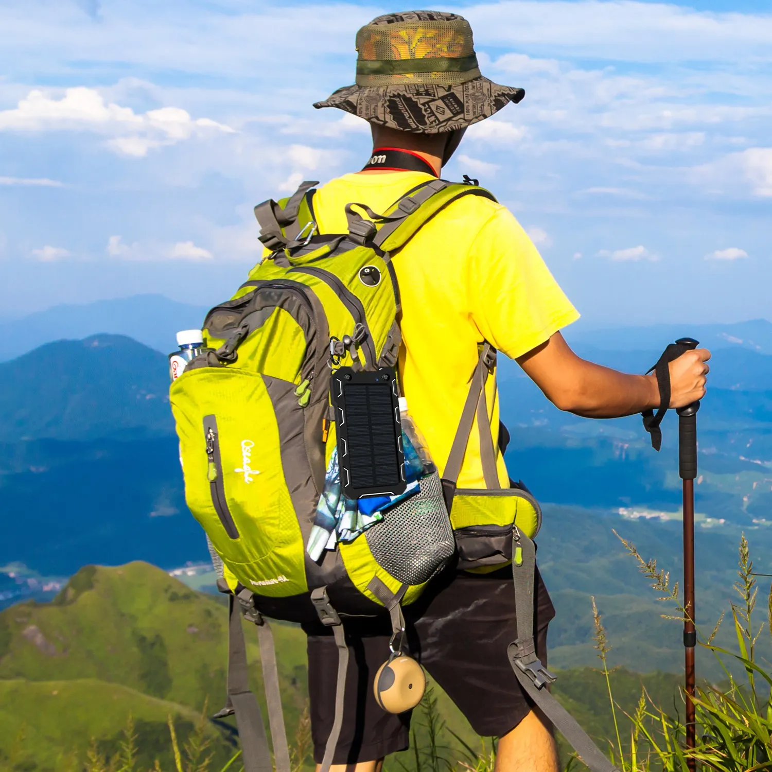 Large capacity 12000mah DN25 solar power bank