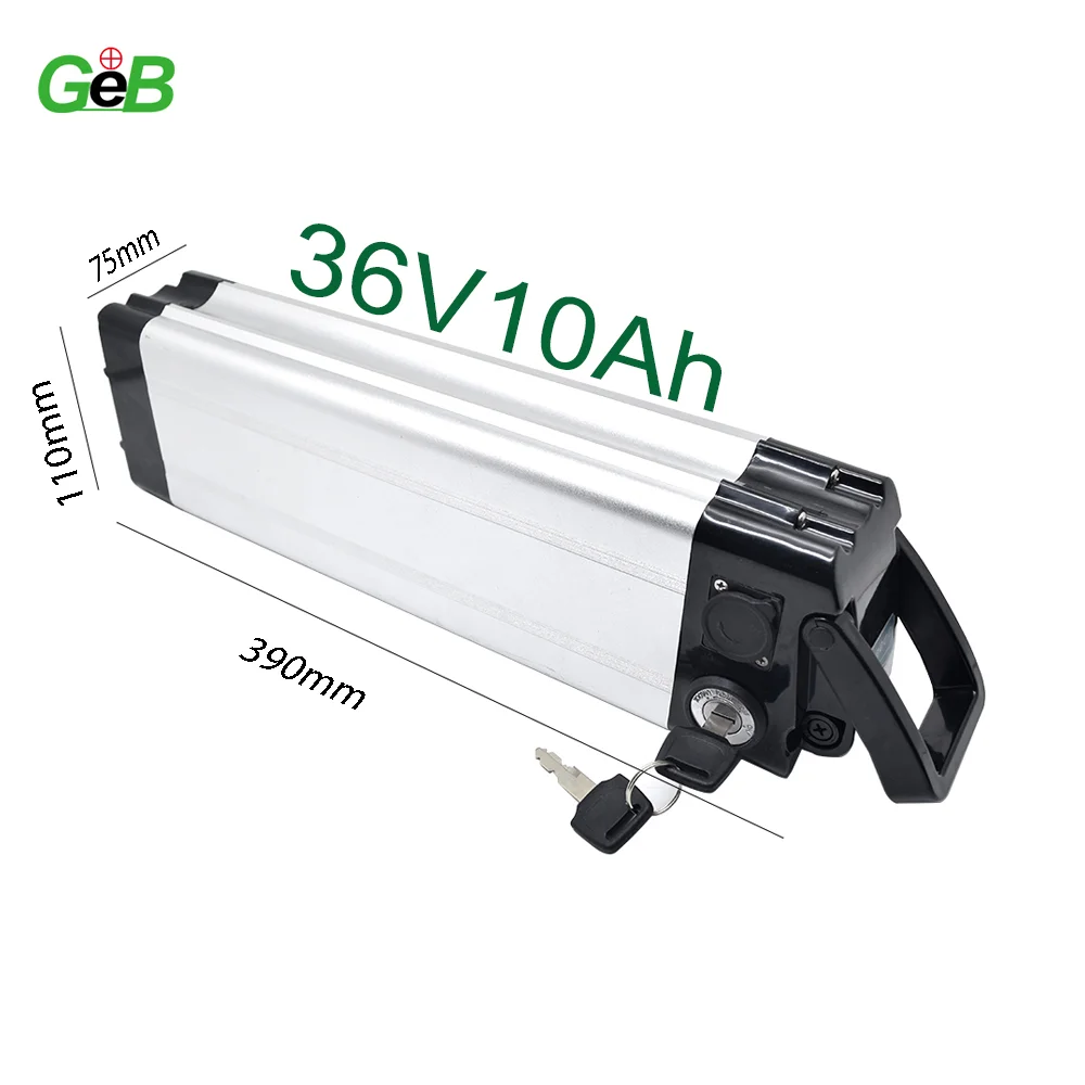 E-Bike Batterie 36V Li-Ionen Batterie 9Ah 12Ah 18Ah 20Ah mit 42V Ladegerät 200W 1200W 250W 300W 400W 500W 800W 1000W Kann für Roller Spielzeugautos usw