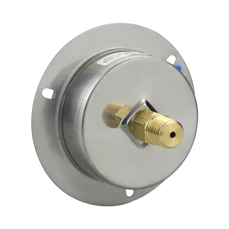 60mm threaded connection ZG1/4 2.5 shock-proof Metal Case Medical Oxygen Pressure Gauge