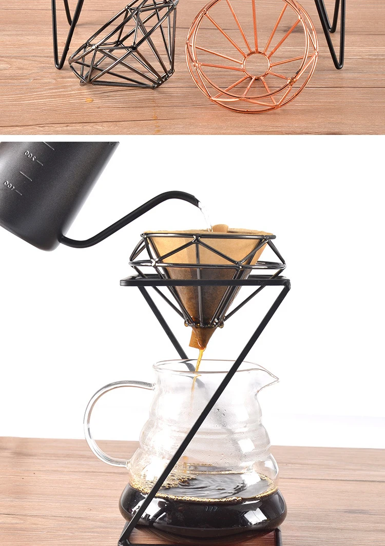 Metal Coffee Dripper Holder Eco Coffee New Adjustable V60 Pour Over