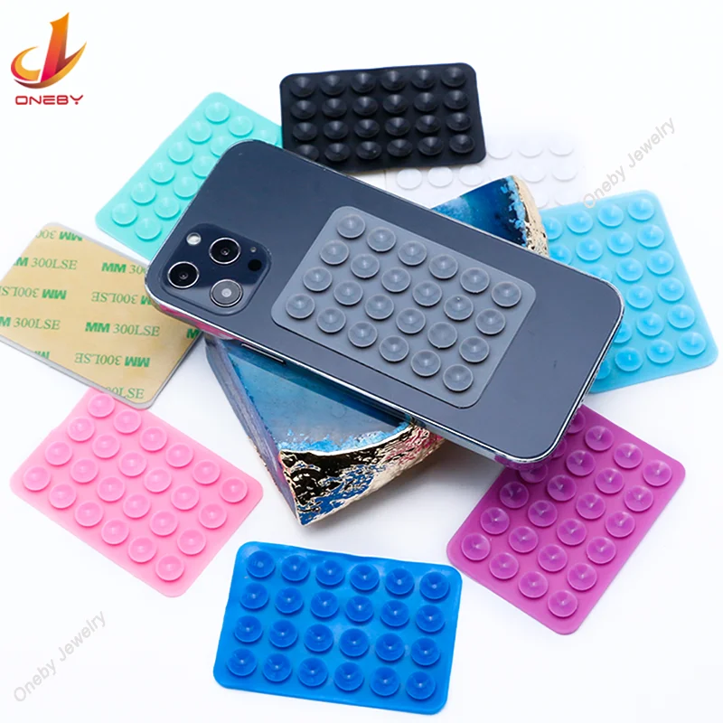 Silicone Suction Phone Case Adhesive Mount Cellphone Case Compatible Mobile Accessory Silicone 1743