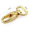 Custom Gold Color D Ring Tail Metal Snap Hook for Bag