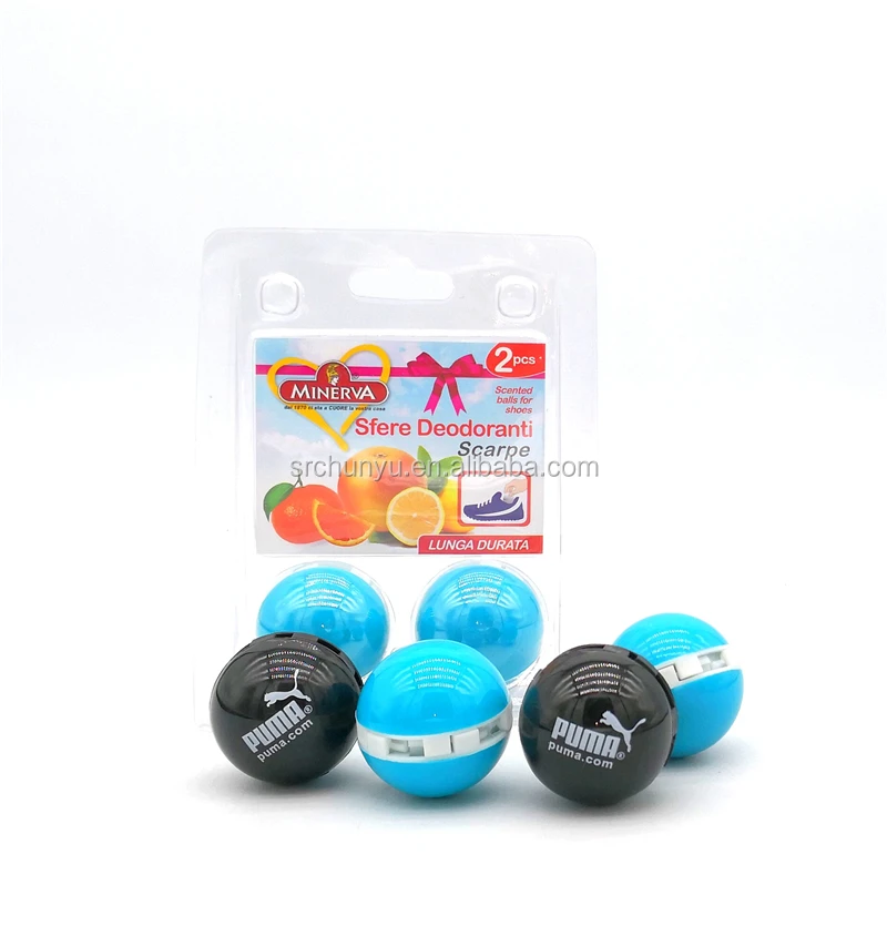 Long Lasting Scent Soccer Sneakers Shoe Air Freshener Balls Remove Odor