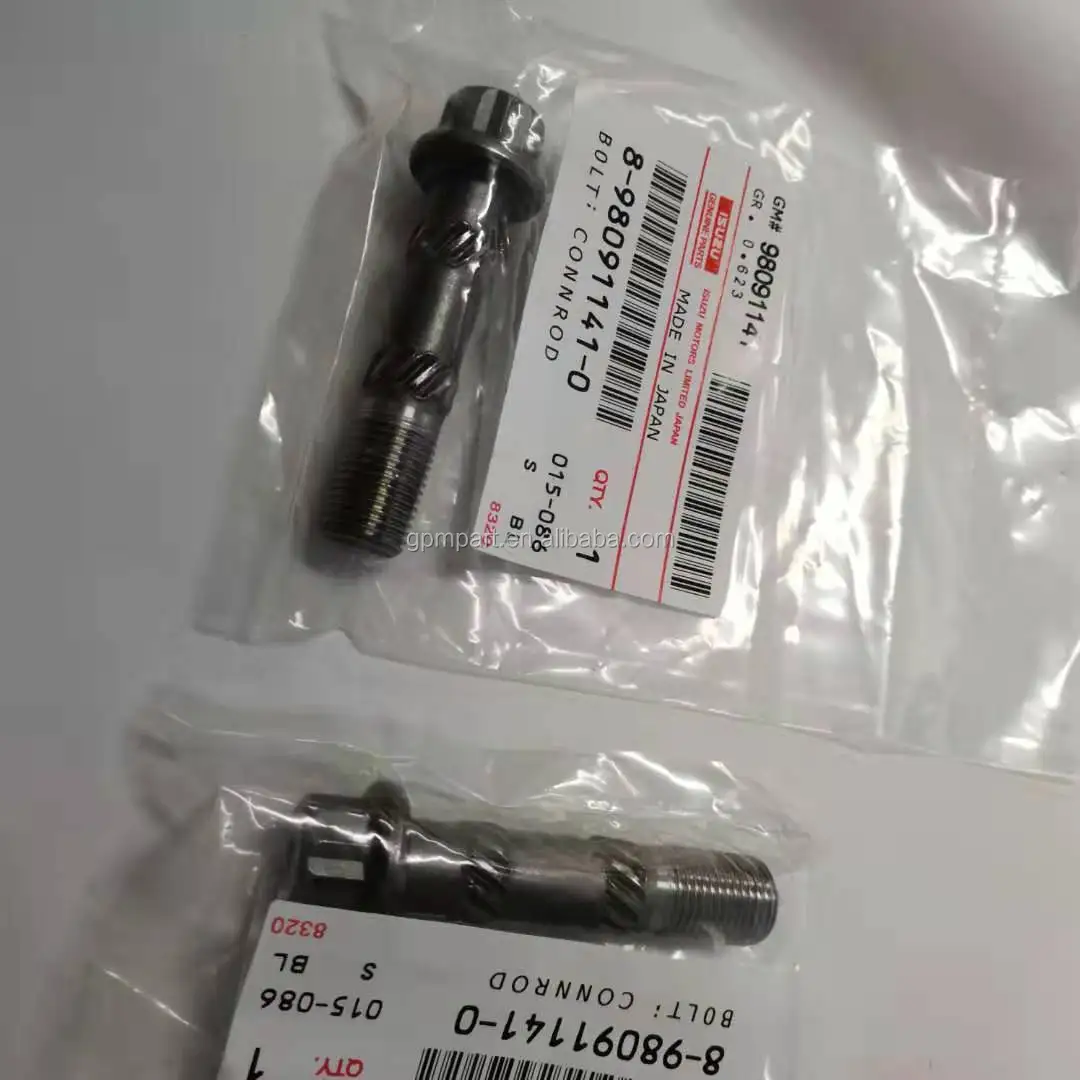 ZX200-3 ZX240-3 ZX270-3 4HK1 6HK1 Con Rod Bolt 1-12235035-0 