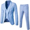 new fashion men wedding blazer suit slim fit groom wedding formal suit