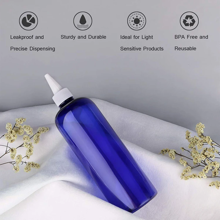 Empty Product Packaging Applicator Bottles For Skin And Hair Oil Lotion