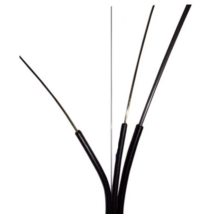 Outdoor GJYXCH FTTH Fiber Drop Cable With Steel Messenger 4 core multimode fiber optic cable - ANKUX.COM