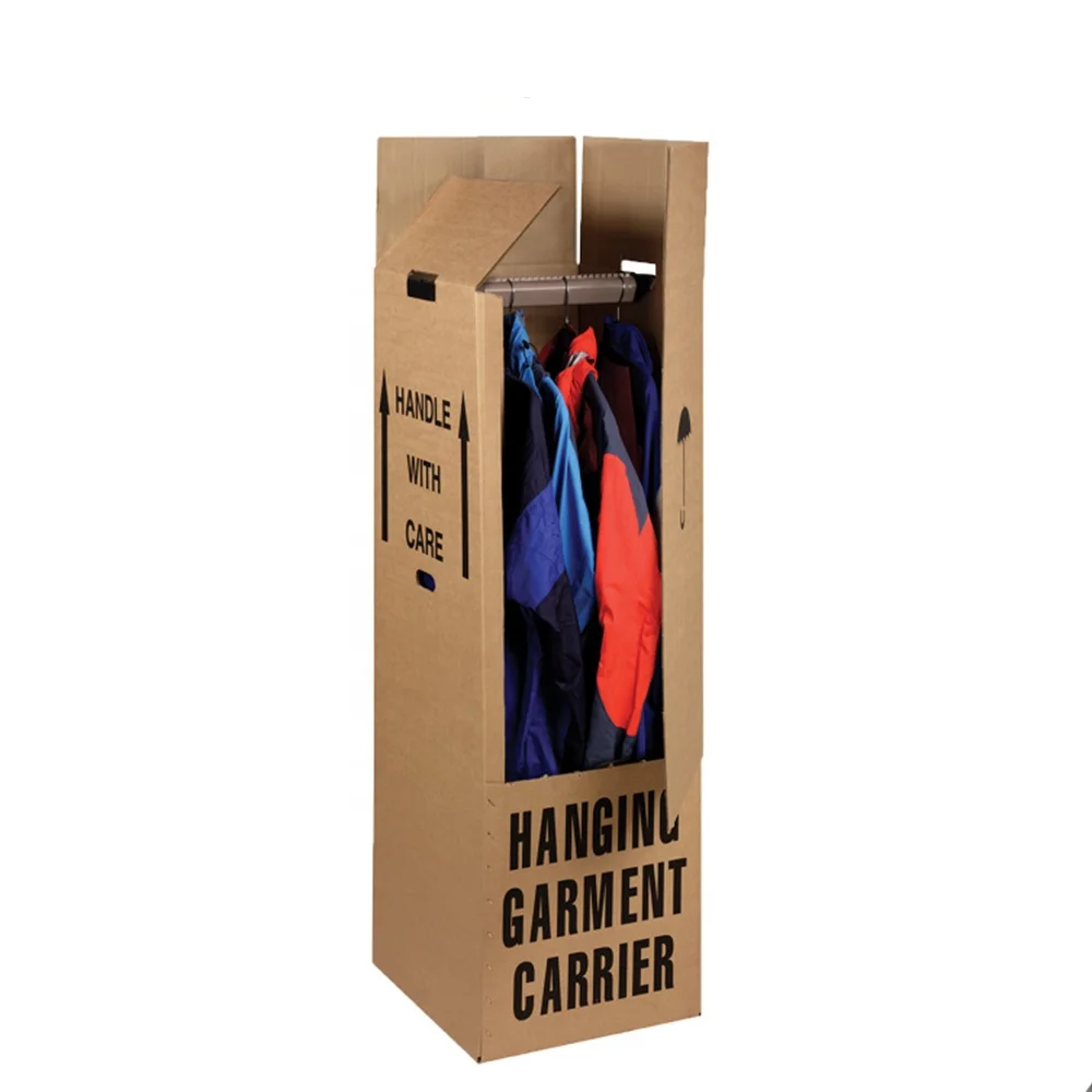 Paper Wardrobe Corrugated Moving Carton Box Buy Wardrobe