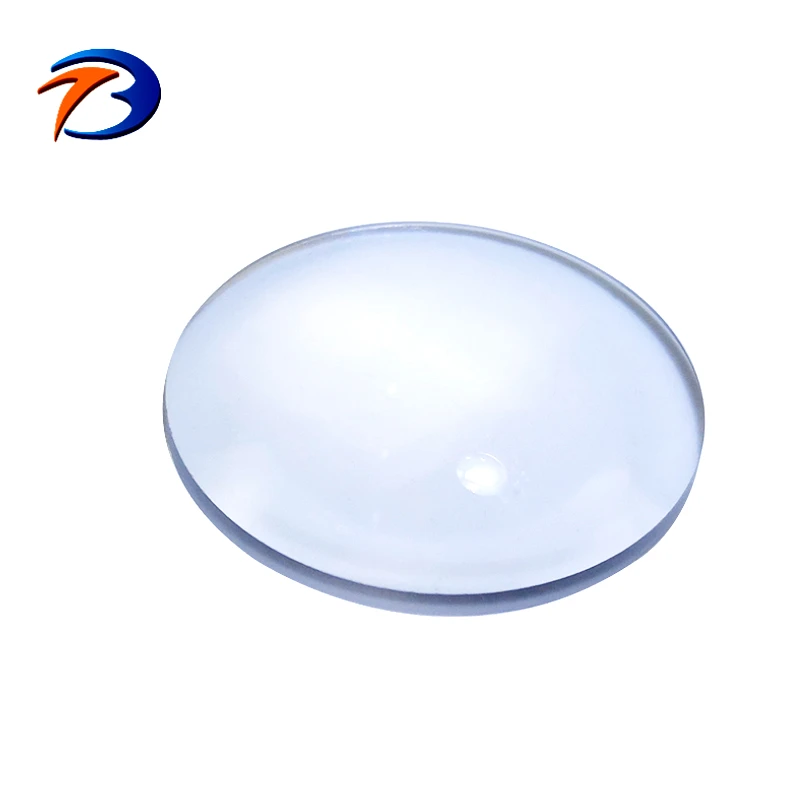 calcium fluoride CaF2 plano convex lens with high hardness for infrared optics use lenses