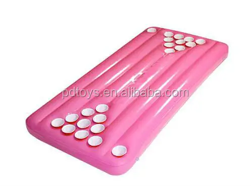 pvc inflatable beer pong ball table