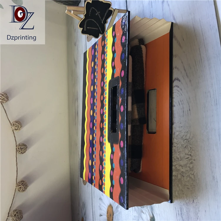 Dezheng cardboard shoe boxes customization-10