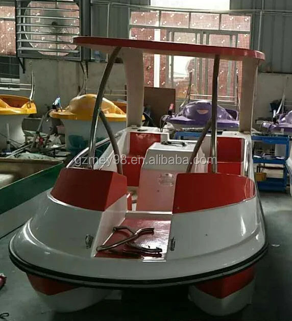 Factory Water Boat Hot Sale Four-seat Four Person Adult (M-076) Pedal Boat Electric Boat for Water Park
