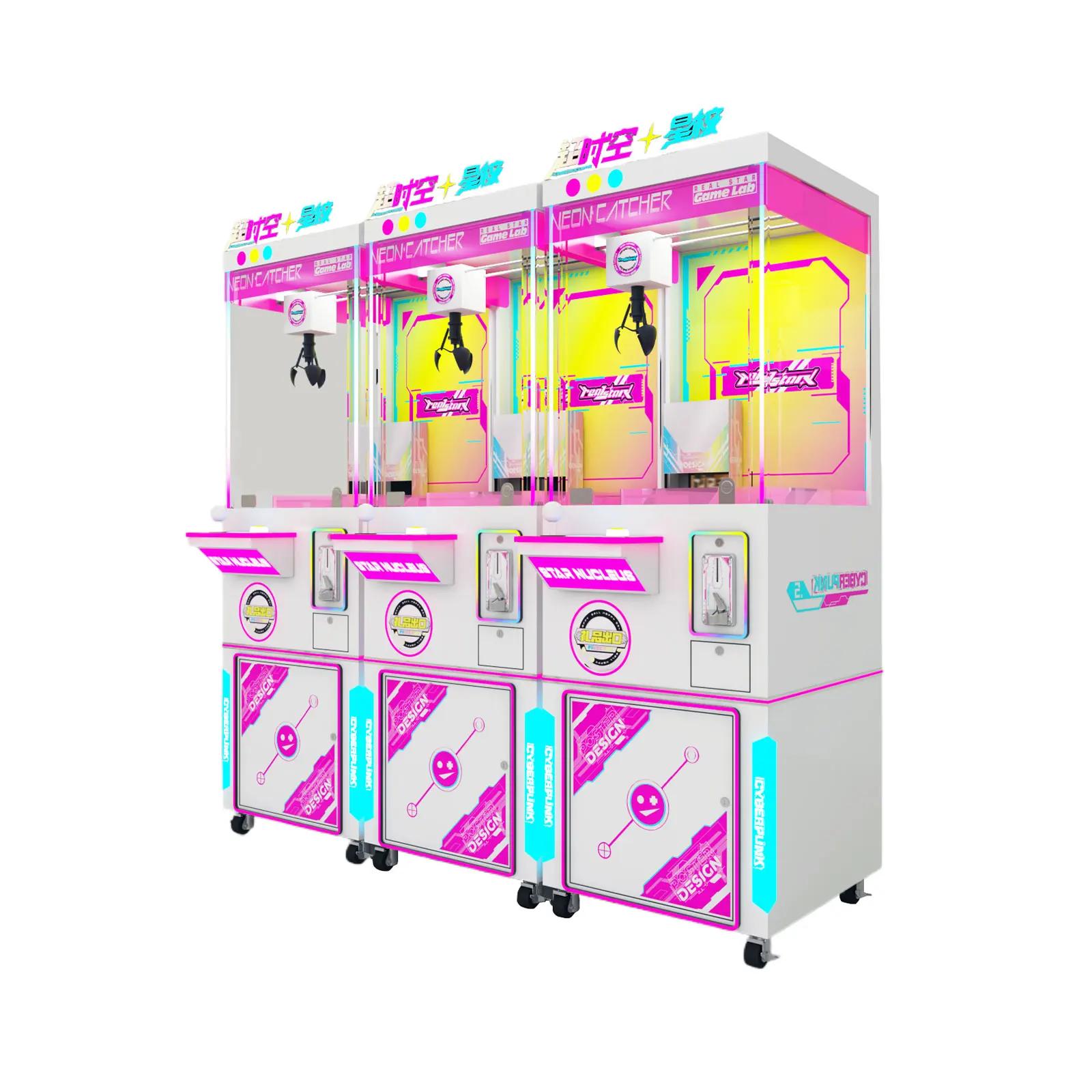 Popular Indoor Coin Operated Doll Toy Vending Arcade Claw Machine Prize Gift Arcade Claw Grab Crane Machine for Amusement Park details