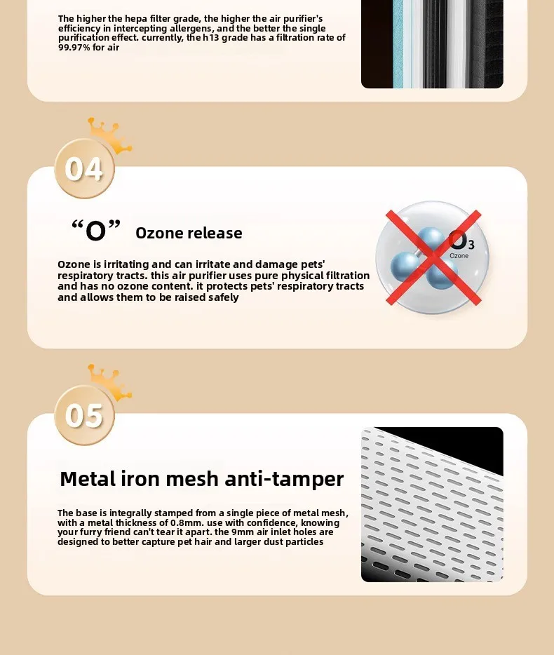 Pet disinfection air purifier