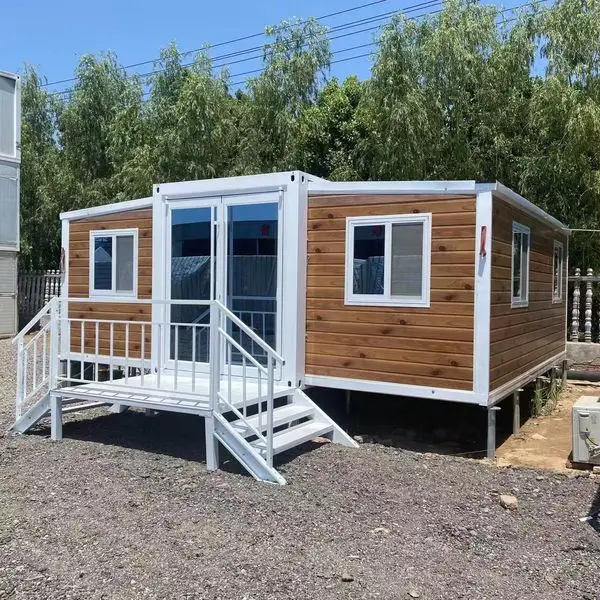 Modern Prefab Shipping Container House for Outdoor Use for Villas and Hotels with Bedroom Bathroom Kitchen Features factory