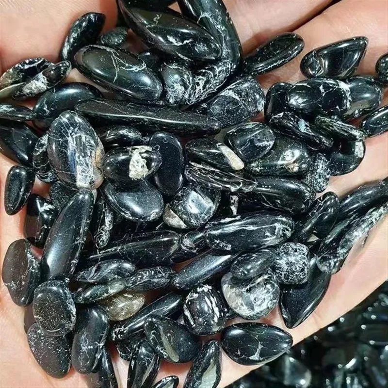 Jet Stone Black Tourmaline Tumbled Gemstone Jet Stone Tourmaline Chips| Alibaba.com