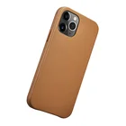 ICARER Grain Premium Phone Cover First Layer Cow Genuine Leather Phone Case For iPhone 12/12 pro/ 12 Pro Max